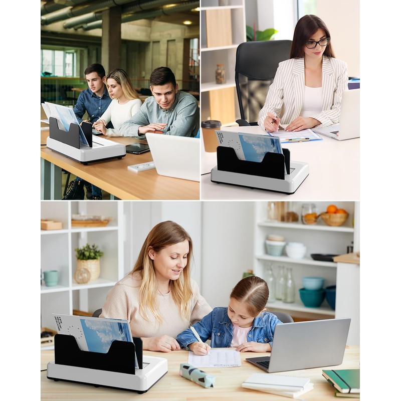 MAKEASY Thermal Binding Machine 500 Sheets Capacity with 10PCS Binding