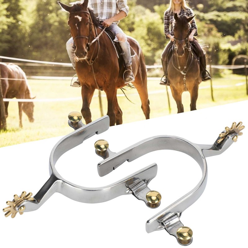 1Pair Stainless Steel West Style American Type Unisex Not Rust