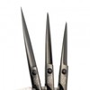 Black Waldorf Unique Hair Cutting Shears with Sharp Blades Black 6.0 inch Flat Scissors 5ea