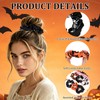 12 Pcs Halloween Hair Accessories Halloween Scrunchies for Women