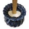 Maryland China 3.75" Opening Medium Blue SELF Watering Planter with