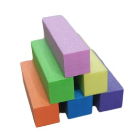 Healeved 12pcs Nail Buffing Block Sponge Nail Files Nail Polisher Nail Buffers Nail Pedicure Tools Nail Shiner Pedicure Buffers Blocks Nail Block Sanding Block Polishing Block