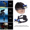 150000LM 2*LED COB Rechargeable 2*18650 Headlamp Head USB Light Torch