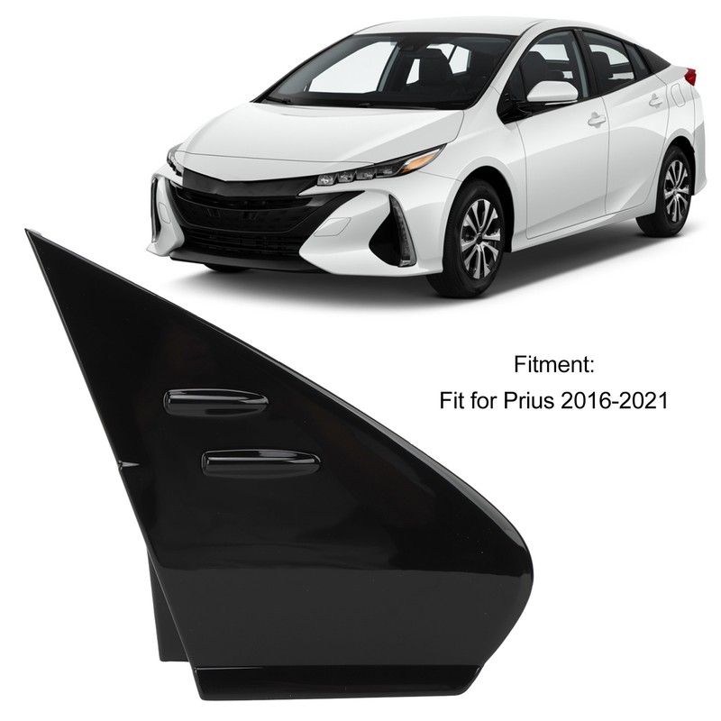 Front Mud Guard Trim Cover Mud Guard Decorative Cover Black