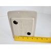 Beige Bone Almond Ceramic TP Toilet Paper Holder Wall Mount