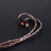KBEAR 16 Core Balanced Oxygen free Copper Replacement Cable, Brown