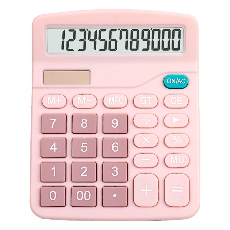 Solar Power Calculator, Digital Calculator, Multi-functional, 12 Digit Arithmetic, PS,