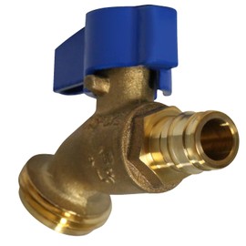 2 Pcs XFITTING Pex A 1/2 inch x 3/4 inch Garden Valve, Expansion F1960 5-4-1=2XX