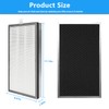 4 Pack MA Series 40 Replacement Filter Compatible with 40