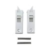 Brixwell 83-620WA White Better-Bilt 83 Series Vinyl Window Slide/Tilt Latch