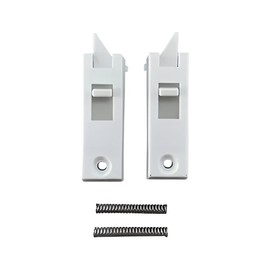 Brixwell 83-620WA White Better-Bilt 83 Series Vinyl Window Slide/Tilt Latch - Pair