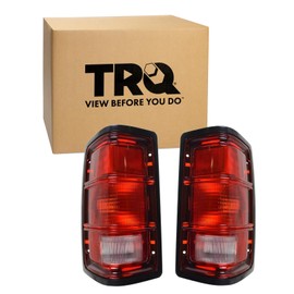 TRQ Rear Driver & Passenger Side Tail Light Set Fits 1988 Dodge Dakota (From Prod Date 11/28/87) 1989 1990 1991 1992 1993 1994 1995 1996 Dodge Dakota