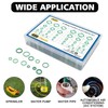 Easily 4 Set Car A/C Valve Core R134a Kit, 9