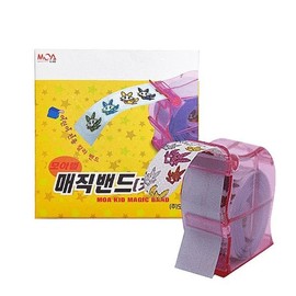 모아랩 매직밴드 키즈 일자형 캐릭터 롤 밴드 36매입 Moalab Magic Band Kids Straight Character Roll Band 36 Pieces
