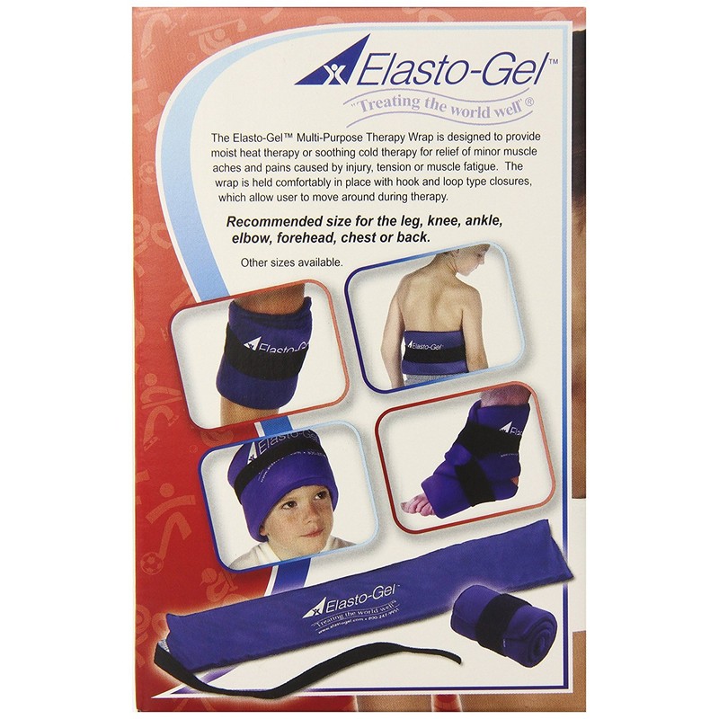 Elasto Gel, Hot/Cold Wrap,6" X 16"