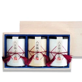 H-3S100 Green Green Tea Sencha YaME-Tea Gift Gift YaMETea in Wooden Box