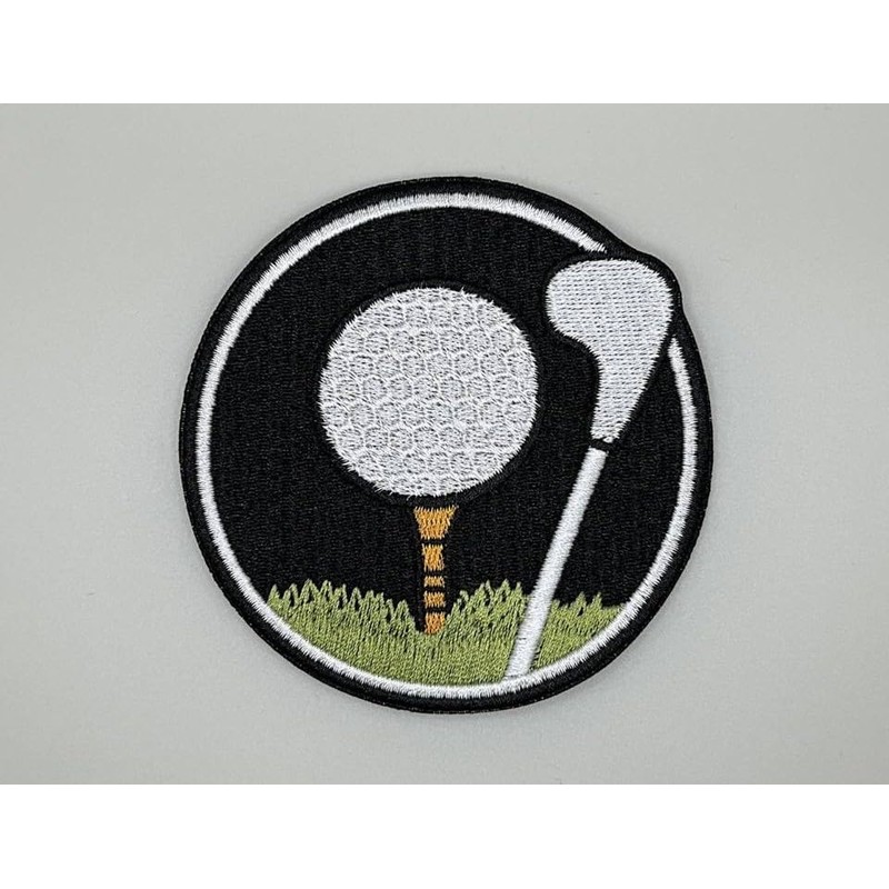 3.5" Golf Iron on Patch - Versatile Iron On Patches