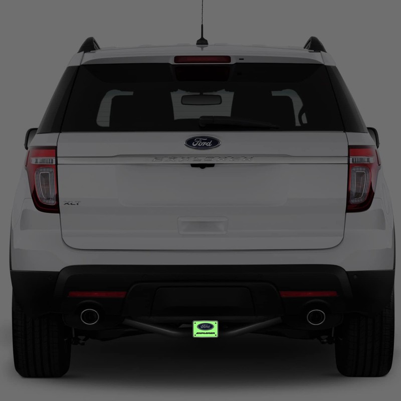 iPick Image Made for Ford Explorer 3D Logo Night Glow