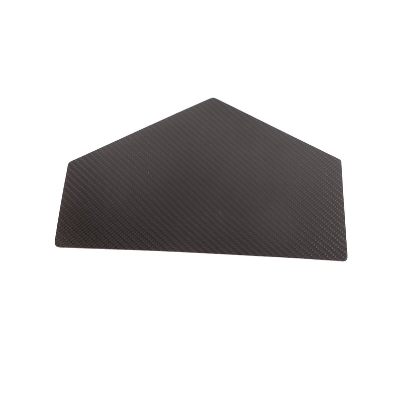 Passenger Seat Storage Box Mat Trim Carbon Fiber Replacement for