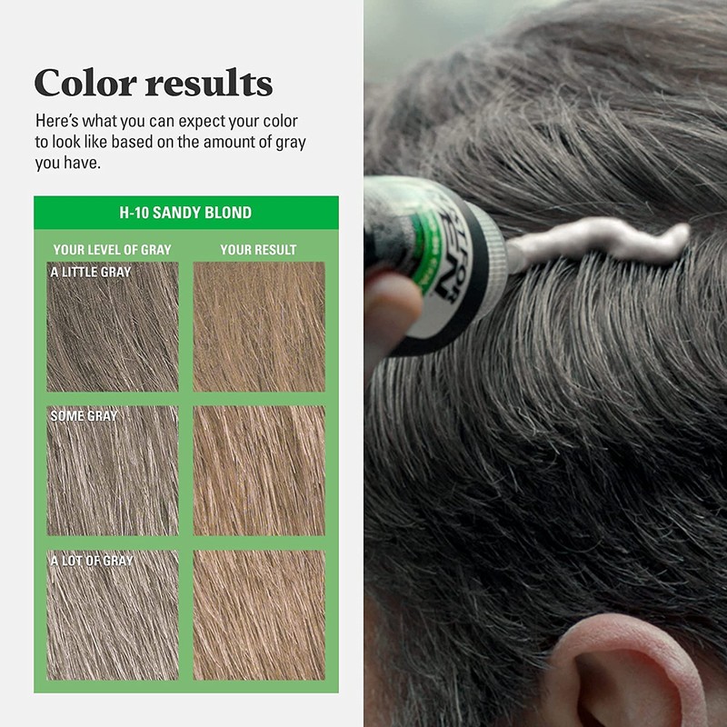 Just For Men Shampoo In Hair Color, Sandy Blond 10