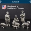 DANFORTH Pewter Port Sheep with Lamb - Pewter Nativity Figurine