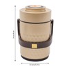 CeRaBuRET 3-Tier Sealed Stackable Food Box for Daily Office Meals,