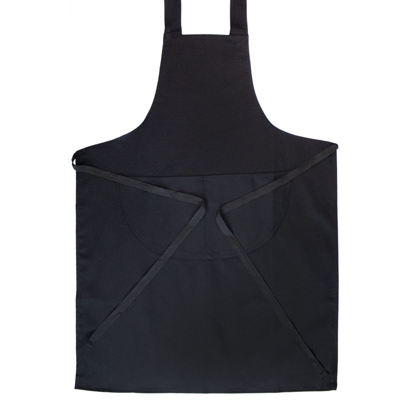 Clay Roberts Chefs Apron, Black, Cooking and Baking Apron for