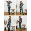 Ekouaer Silk Pajamas for Women Classic Button Down Pj Sets