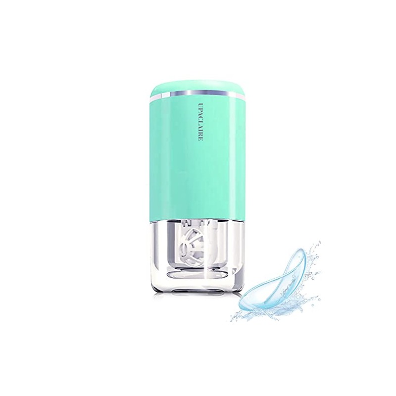 Portable Ultrasonic Contact Lens Cleaner with USB Charger and Solution