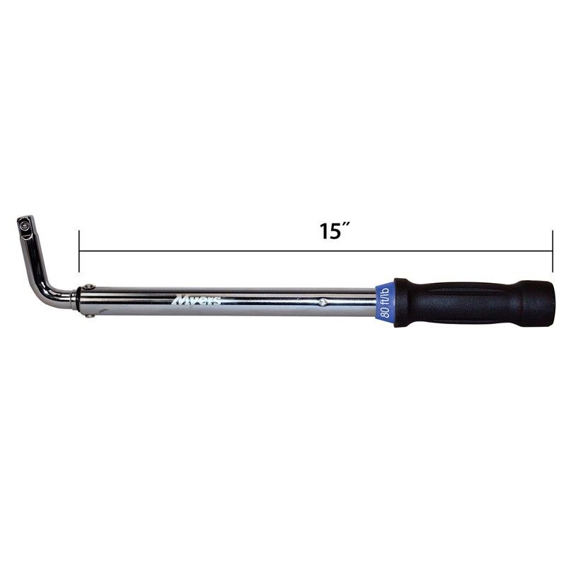 Myers 1/2 inch Drive Preset Torque Wrench | ISO 6789