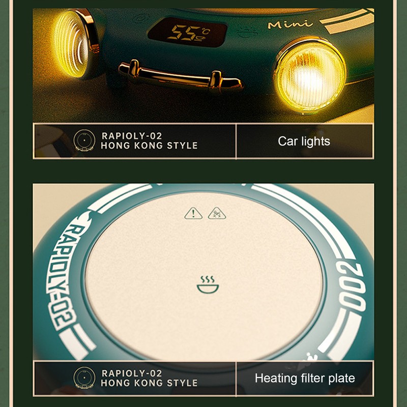 55 Degree Intelligent Thermostat Pad Cool Car Light Thermostat Base