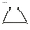 Nakira Motorcycle Side Bag Support Bracket, Left and Right Set,