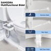 SAMODRA Bidet Attachment for Toilet, Non-Electric Fresh Cold Water Bidet