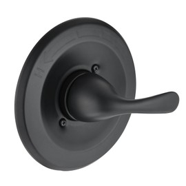 Ultrimkit Shower Trim Kit Compatible with 13/14 Series, Shower Cover Plate with Handle, Matte Black(Valve& Catridge Not Inclued)