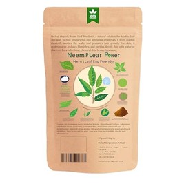 Owleaf’s Pure Organic Neem Leaf Powder || Natural Hair Growth & Hair Cleaning, Face Pack, Body & Skin Powders (8.8 oz)