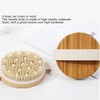 Dry Brushing Body Brush - Natural Bristles for Wet and