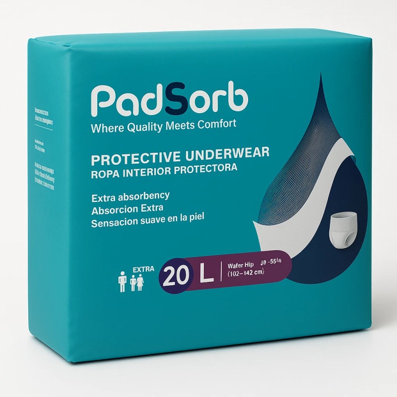 Padsorb Protective Underwear stretchable, high-absorbenc