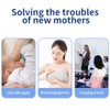 2PCS Hands Free Breast Pump Wearable Electric Breast Pump Lightweight
