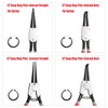 LEONTOOL 13-Inch Snap Ring Plier Heavy Duty Internal Circlip Pliers