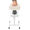 LIECARYAM Pedicure Stand Stool, Foot Rest Stand, Pedicure Stand For Feet,Pedicure Stool, Foot Stand For Pedicure,Pedicure Foot Rest Stool Chair Manicure Technician Beauty Stand Stool Salon (White)
