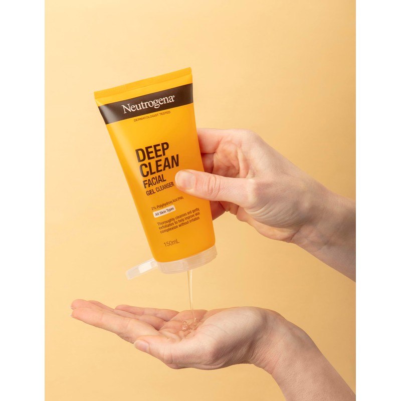 Neutrogena Deep Clean Facial Gel Cleanser 150 g