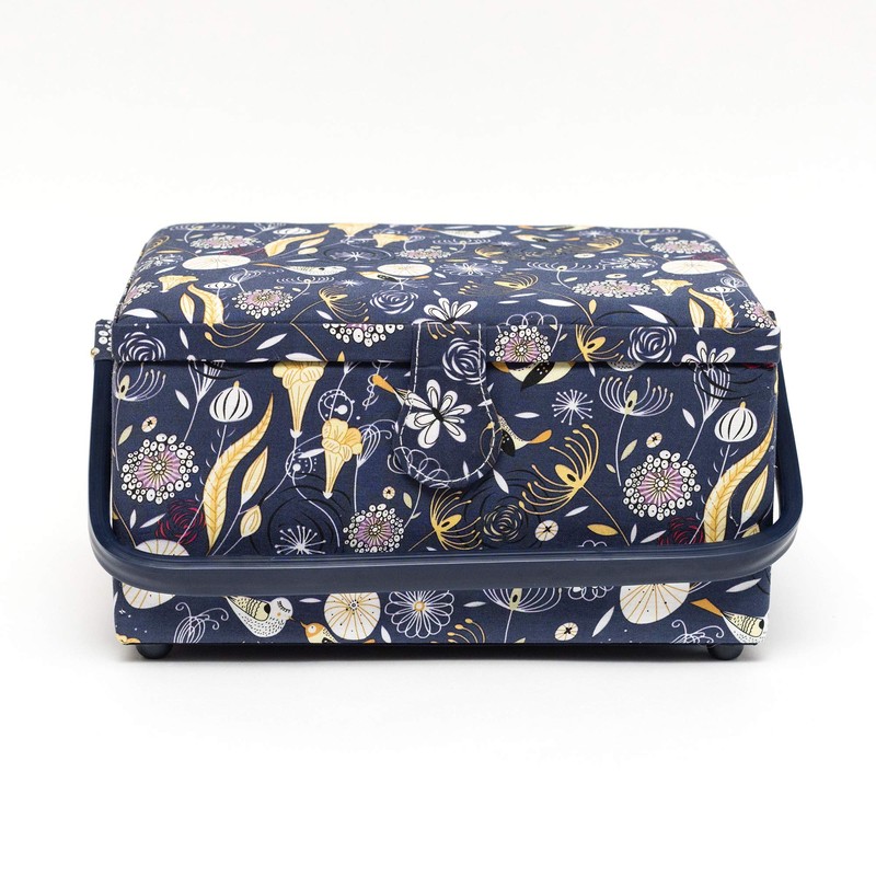 Korbond Sewing Basket - Medium - Enchanted Park Design -