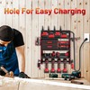 Power Tool Organizer Wall Mount with Charging Station, Garage 4