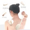 LFJ Body Lotion Applicator for Back, Foldable Long Handled Oils