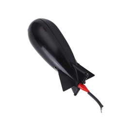 Bait Thrower Carp Feeder, Fishing Supplies, Other Fishing Tools and Accessories Large Bomb Lure Bait Holder Fishing Feeder Nesting Tool (Black)