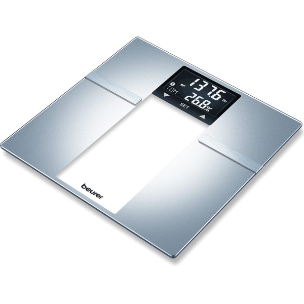 Beurer BF70 Body Fat Scale, Weight, Water & More, Smart