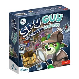 LIAOMGGD Juego de Mesa Detective Cooperativo Spy Guy. EL PEQUEÑO Detective. 1-4 Jugadores. A partir de 5 años