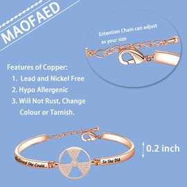 MAOFAED X-Ray Tech Gift Radiographer Gift She believed She Could So She Did Radiology Technologist Gift Radiologist Gift Radiology Graduation Gift Future X-Ray Tech Gift (she believed x ray RG)