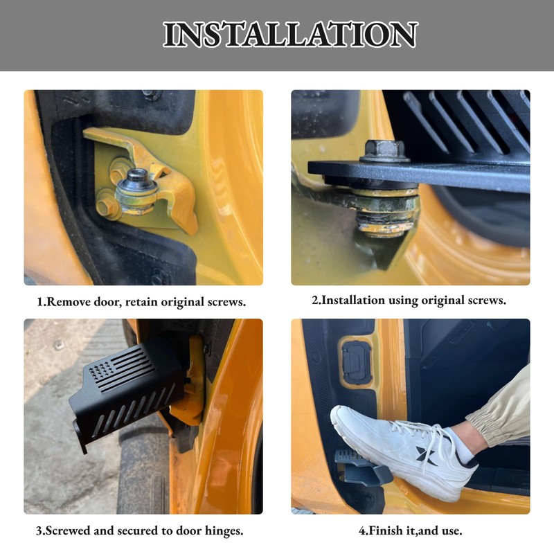 West-xingzhe For Ford Bronco Accessories, Foot Pegs For Ford Bronco