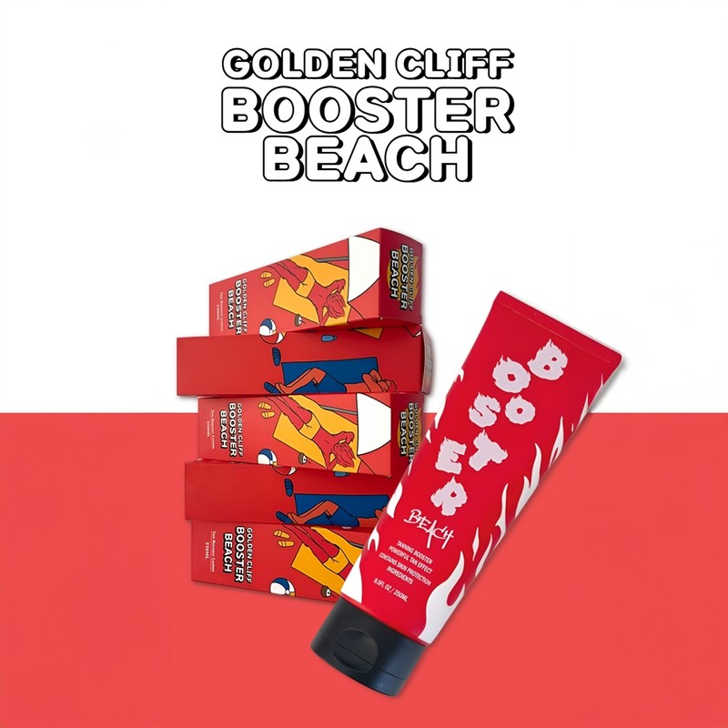 [Golden Cliff] Booster Beach Tanning Lotion Tanning Booster 250ml /